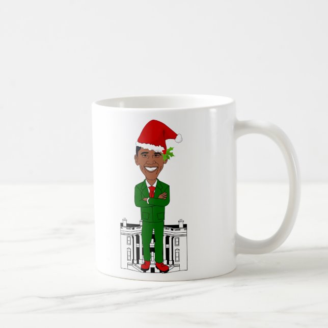 Barack-Oama-Santa-Klub Kaffeetasse (Rechts)