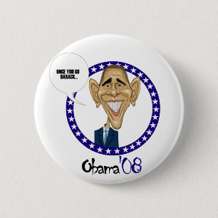 BARACK Obama'08 Button