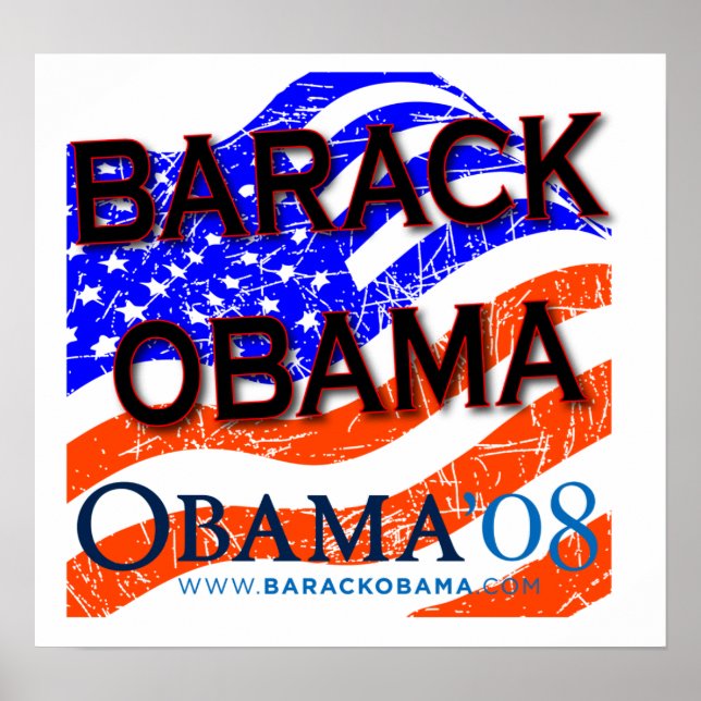 BARACK OBAMA 2008 POSTER (Vorne)