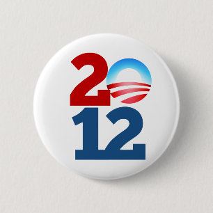 Barack Obama 2012 Button