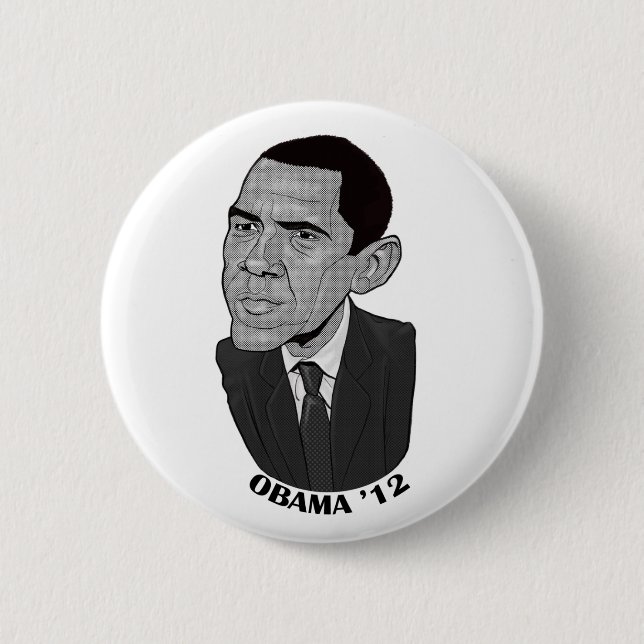 Barack Obama 2012 Button (Vorderseite)