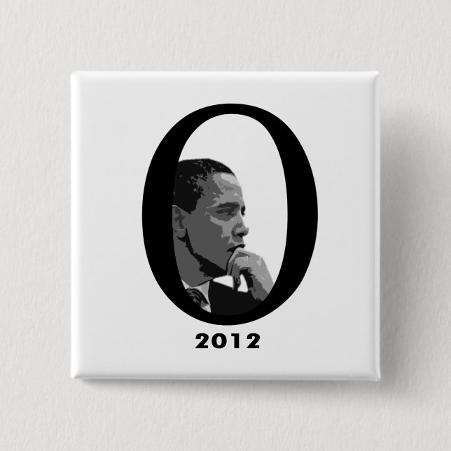 Barack Obama 2012 Button (Vorderseite)