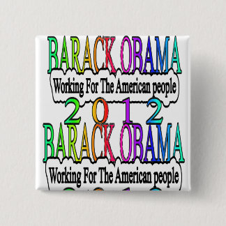 BARACK OBAMA 2012 BUTTON