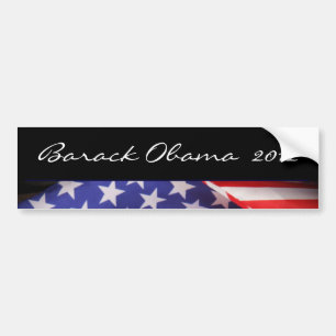 Barack Obama 2012 moderner Autoaufkleber