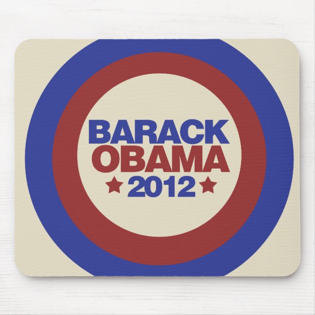Barack Obama 2012 Mousepad (Vorne)