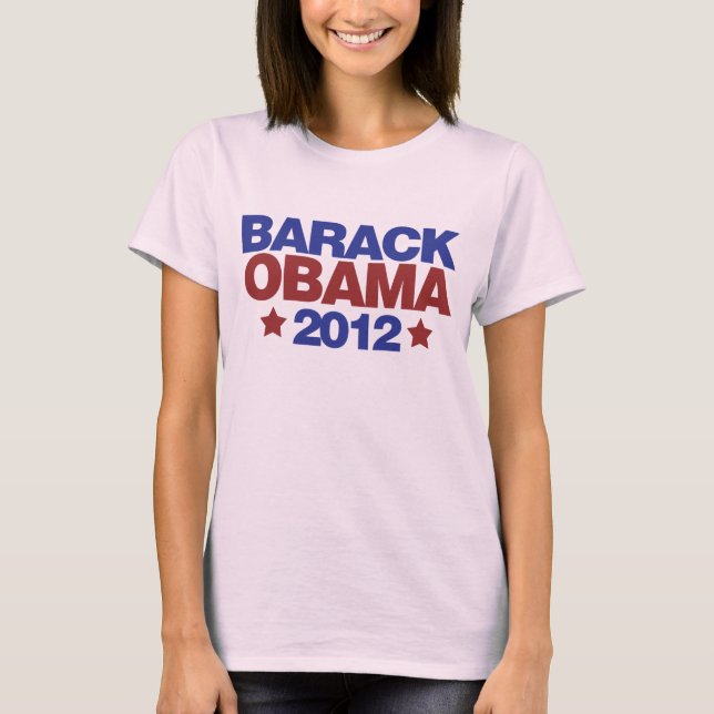 Barack Obama 2012 T-Shirt (Vorderseite)