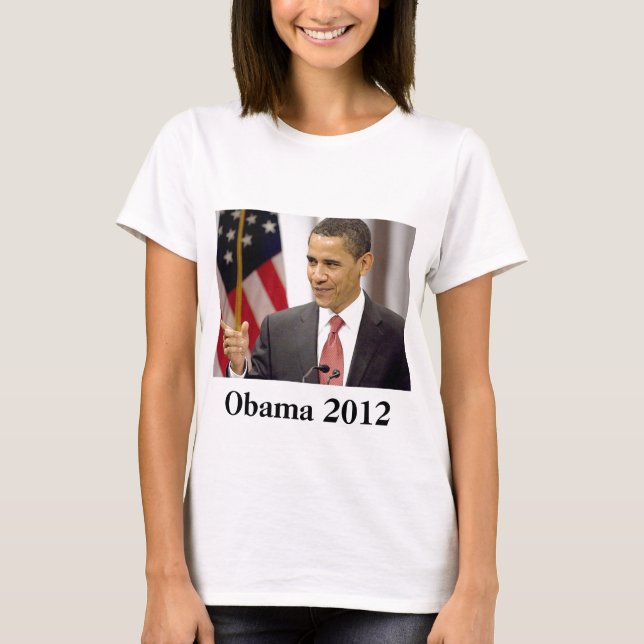 Barack Obama 2012 T-Shirt (Vorderseite)