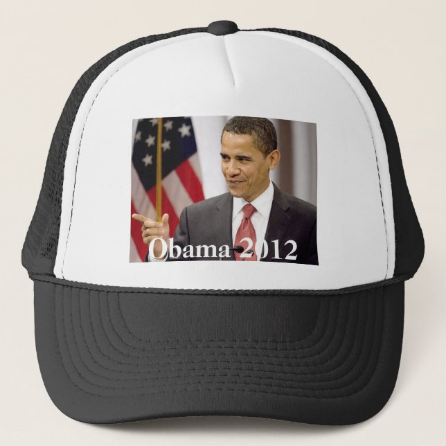 Barack Obama 2012 Truckerkappe (Vorderseite)