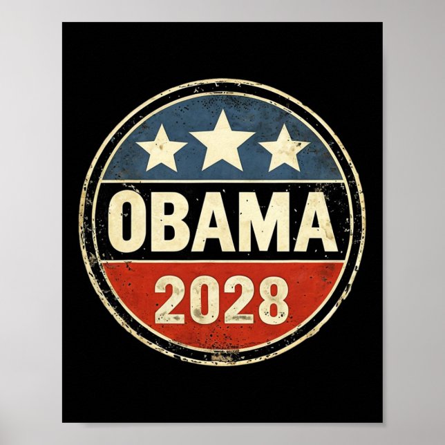 Barack Obama 2028  Poster (Vorne)