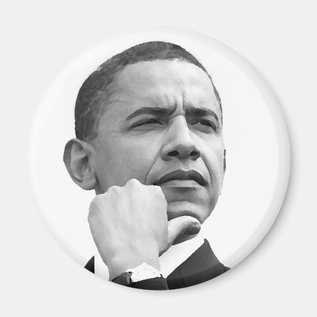 BARACK OBAMA, 44. PRÄSIDENT DER VEREINIGTEN STAATE MAGNET (Vorne)