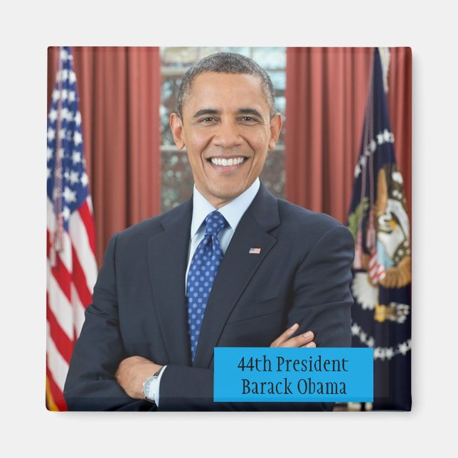 Barack Obama 44. Präsident Magnet (Vorne)