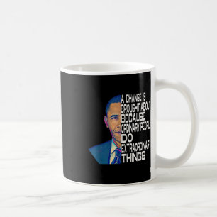 Barack Obama 44. Präsident Politische Zitate Kaffeetasse