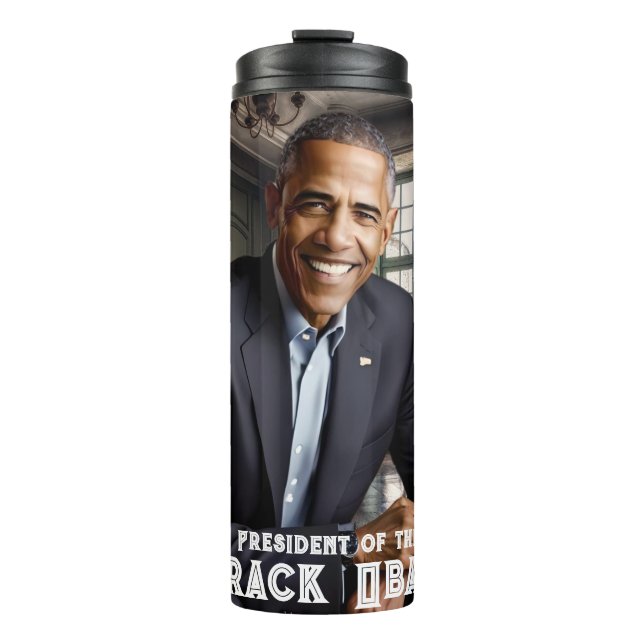 Barack Obama 44. Präsident Thermosbecher (Vorderseite)