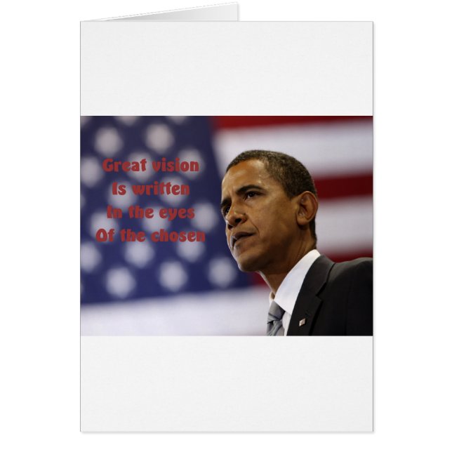 Barack Obama a choisi (Devant)