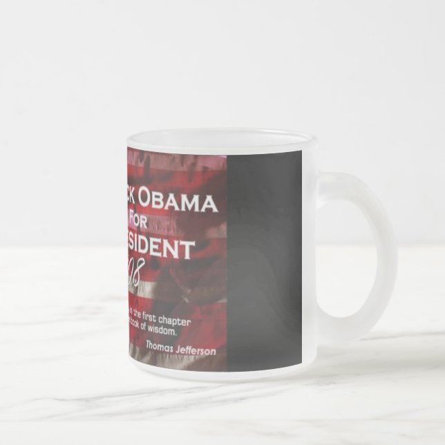 Barack Obama a givré la tasse (Droit)