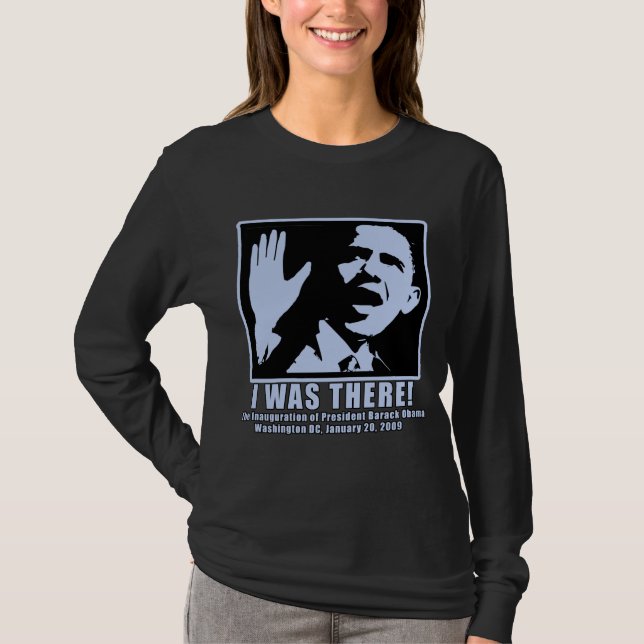 Barack Obama Amtseid T-Shirt (Vorderseite)