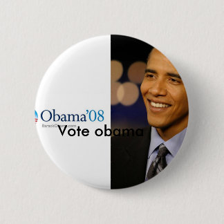 Barack Obama &apos; 08 Desktop Wallpaper, Button