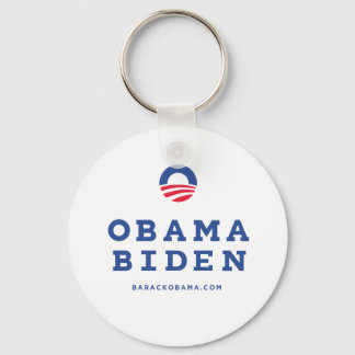 Barack Obama Biden 2012 mit "O"-Logo Schlüsselanhänger