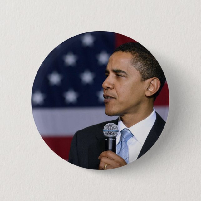 Barack Obama Button (Vorderseite)