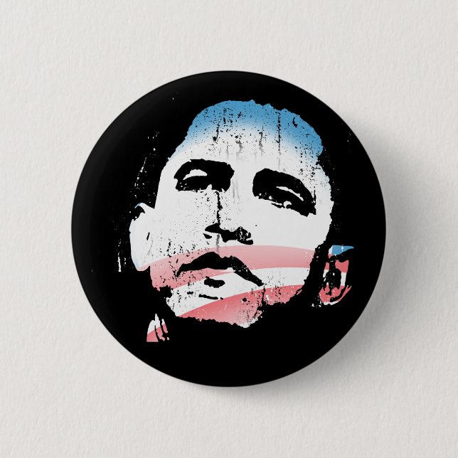 Barack Obama Button (Vorderseite)