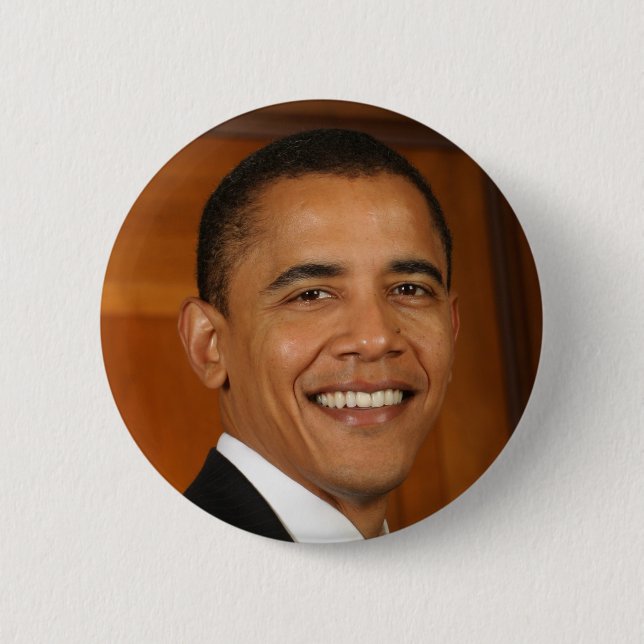 Barack Obama Button (Vorderseite)