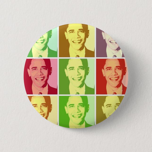 Barack Obama Button (Vorderseite)