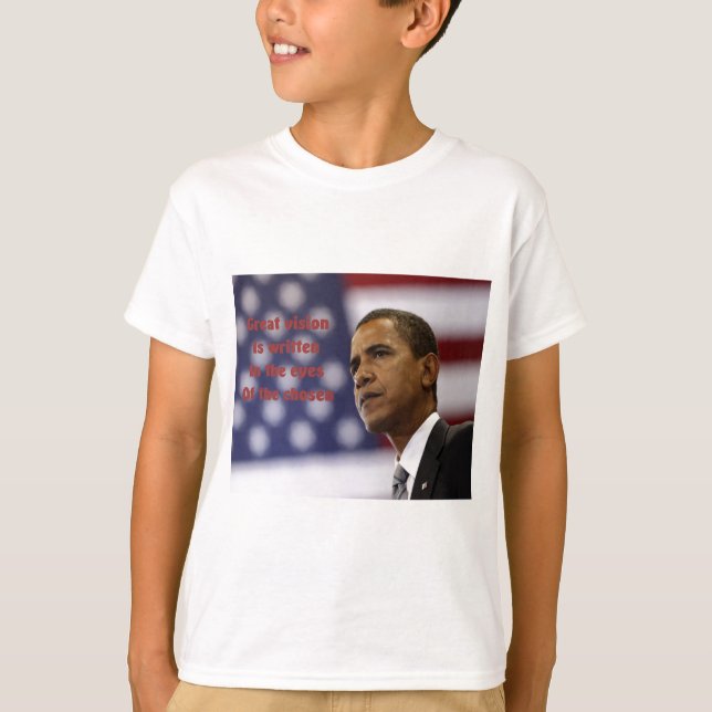 Barack Obama Chosen T-Shirt (Vorderseite)