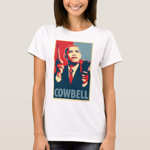 Barack Obama - Cowbell: OHP Damen-Spitze T-Shirt