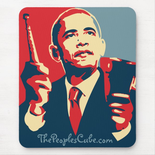 Barack Obama - Cowbell: OHP Mousepad (Vorne)