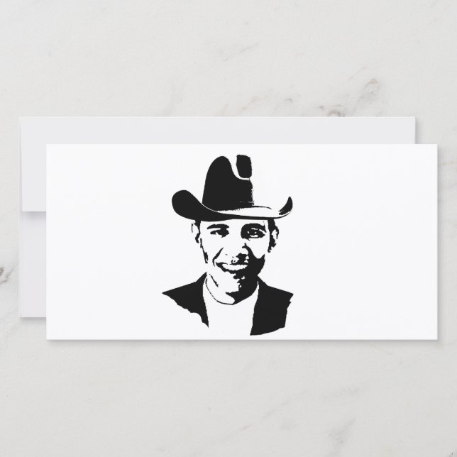 Barack Obama Cowboyhut (Vorderseite)
