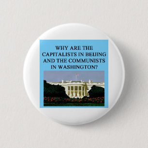 Barack Obama demokratischer Sozialist Button