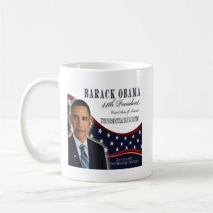 Barack Obama Einweihungs-GedenkTasse 2013 Kaffeetasse