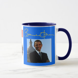 Barack Obama Feier Tasse
