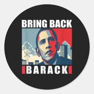 Barack Obama für Männer - Frauen und Kinder Shirt Runder Aufkleber