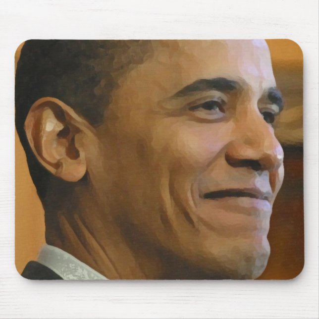 Barack Obama für Präsidenten! Mousepad (Vorne)