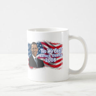 Barack Obama für Präsidenten Mug Kaffeetasse