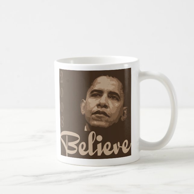 Barack Obama glauben Tasse (Rechts)