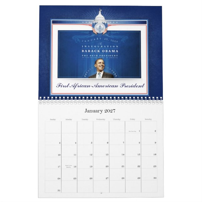 Barack Obama - Herr Präsident Kalender (Jan 2027)