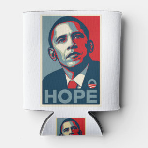 Barack Obama Hoffnungs-Plakat Dosenkühler