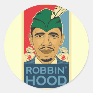 Barack Obama Hood Robin Hood Sticker Barack Obama 