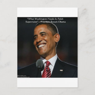 Barack Obama & Humor Zitat Geschenke & Karten