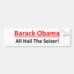 Barack Obama ist gewollte, zum Kaiser zu sein Autoaufkleber