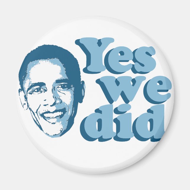 Barack Obama / Ja Magnet (Vorne)