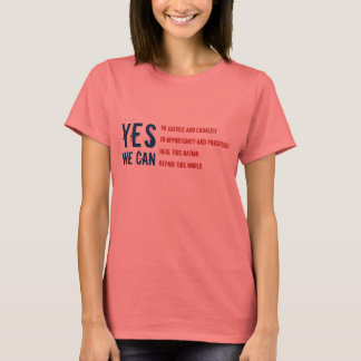 Barack Obama: JA, WIR KÖNNEN T-Shirt