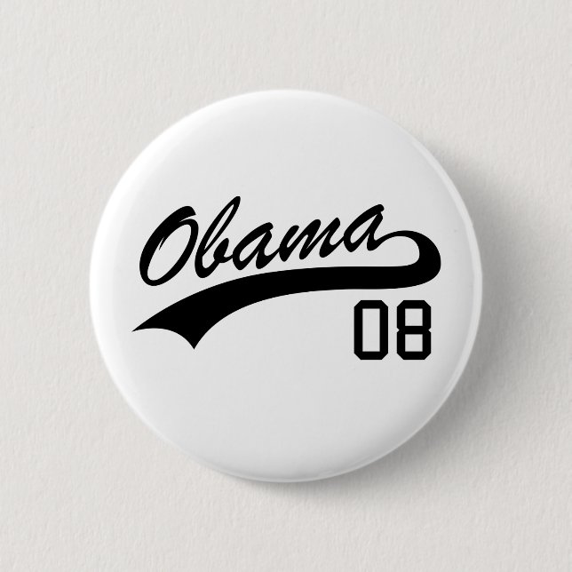 Barack Obama Jersey Knopf 2008 Button (Vorderseite)