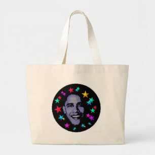 Barack Obama Jumbo Stoffbeutel