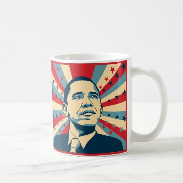 Barack Obama Kaffeetasse (Rechts)