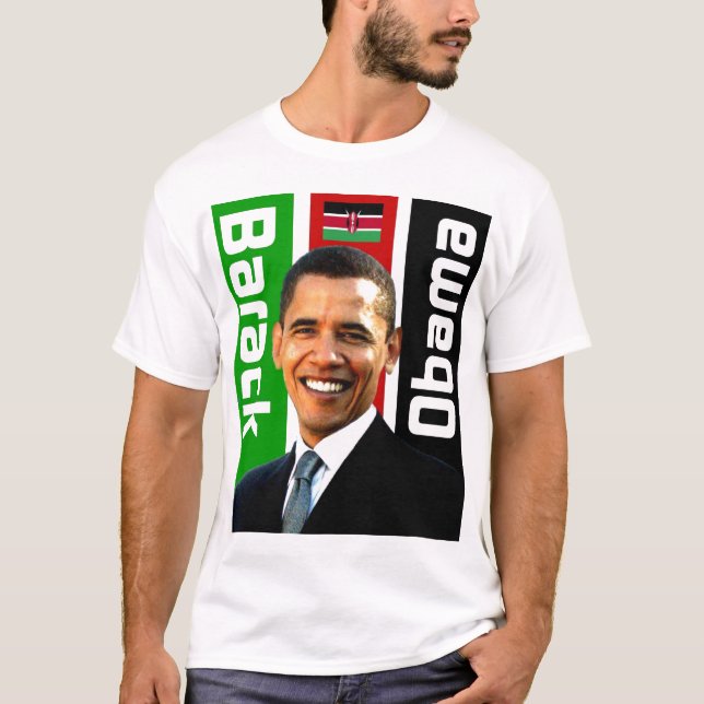 Barack Obama Kenyan-ErbT-Shirt T-Shirt (Vorderseite)