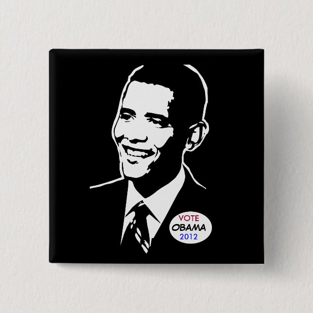 Barack Obama Knopf Button (Vorderseite)