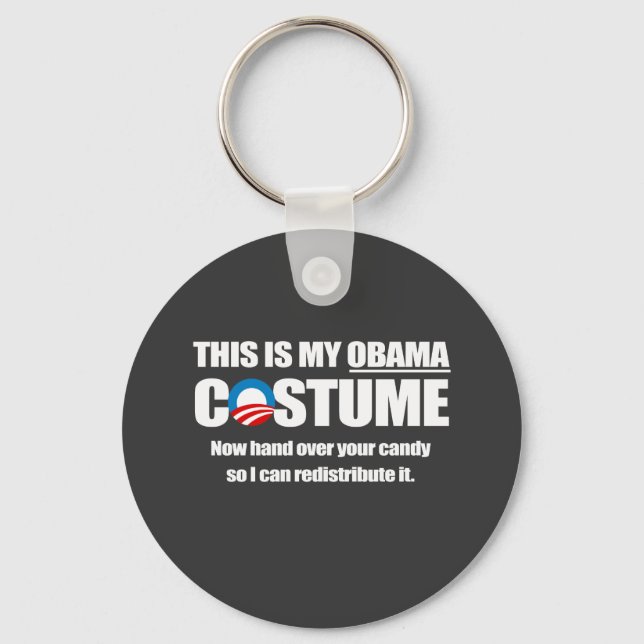 Barack Obama-Kostüm Schlüsselanhänger (Vorderseite)